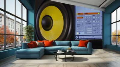 Music Production Setup Wall mural