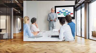 business presentation Wall mural