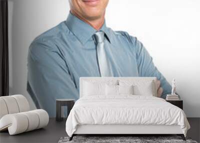 Confident Mature Businessman Wall mural