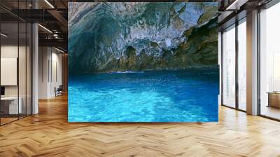 Beautiful Turquoise Cove Near Datca, in Mugla, Turkey Wall mural