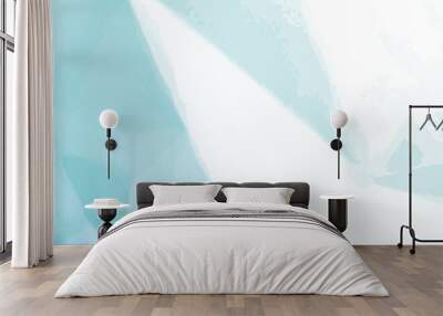 modern abstract white and blue soft gradients texture background Wall mural