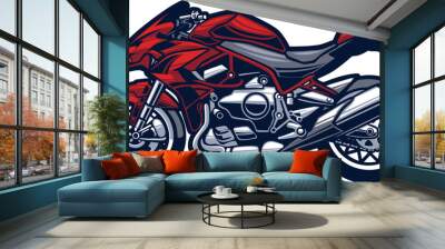 Ninja motorcycle Wall mural