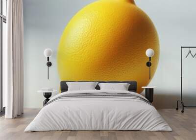 Lemon fruit, vitamin c yellow Wall mural