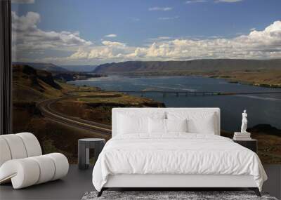 columbia river Wall mural