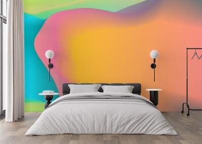 Colour Gradient Background 25 Wall mural