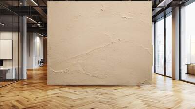 cream cement texture background Wall mural