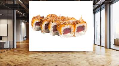 set of sushi isolated  Wall mural