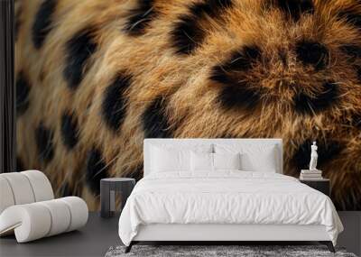 cheetah fur texture Wall mural