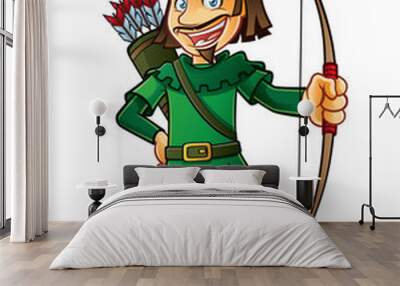 robin hood Wall mural