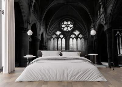 gothic architecture detail Wall mural