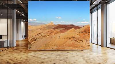 Valley of Fire pano Wall mural