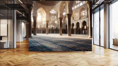 beautiful mosque islamic background Wall mural