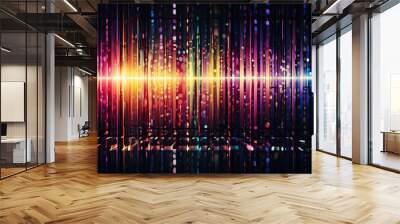 glicth gradient background Wall mural