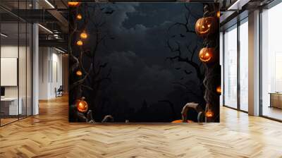 halloween background Wall mural