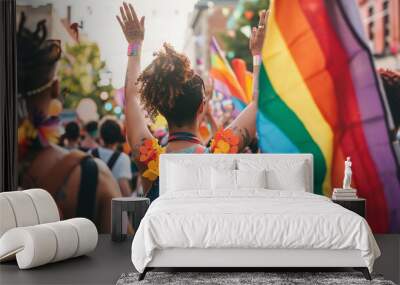 pride month celebration in ny Wall mural