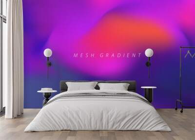 Mesh Gradient Vector Style For Graphic Deisgn Backgrounds 2 Wall mural