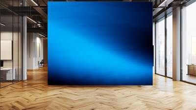 Background blue art abstract light soft wallpaper Wall mural