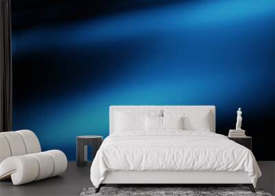 blue smooth background deep website backdrop Wall mural