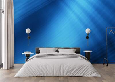 blue technology abstract graphic design Wall mural