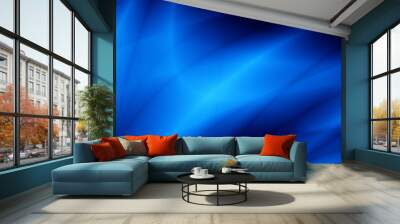 Wide energy blue abstract website pattern Wall mural