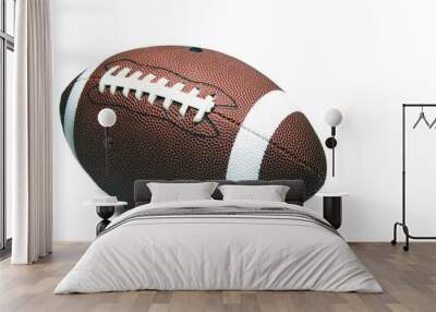 an american football ready for sports action. Wall mural