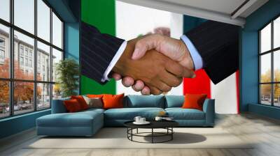 Handshake Wall mural