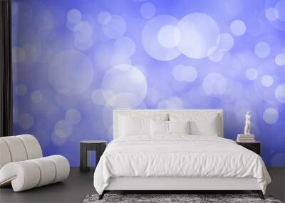 Bokeh background for banner, poster, Party, Anniversary, greetings, and various design works Wall mural