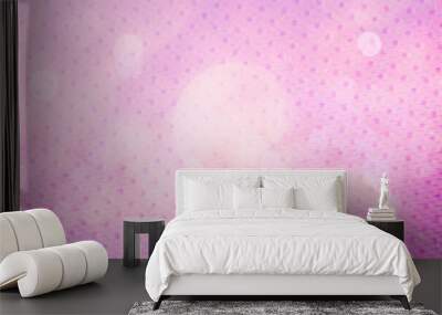 Bokeh background for banner, poster, Party, Anniversary, greetings, and various design works Wall mural