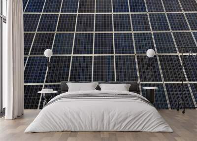 solar power plant panel Wall mural