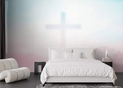 cross Wall mural