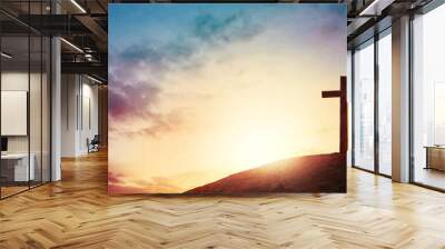 cross Wall mural