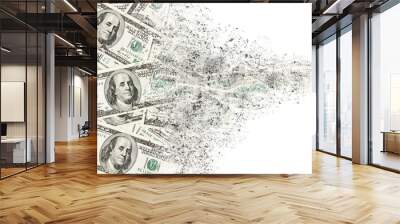 dollar Wall mural