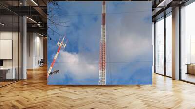 two tall towers Wall mural