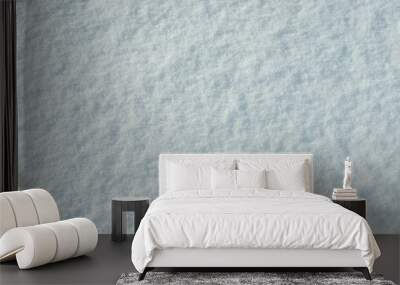 Fresh fallen snow Wall mural