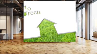 Green concept Wall mural