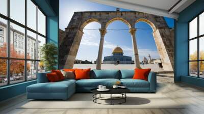 Dome of the rock Wall mural