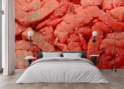 beef strips Wall mural