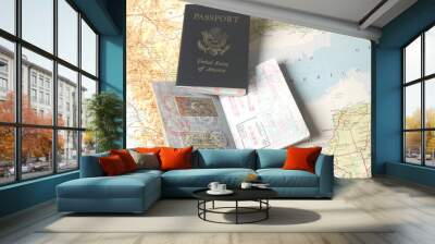 passports Wall mural