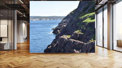 Rugged Newfoundland coastline Wall mural