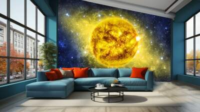 Sun Wall mural