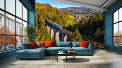 train Wall mural