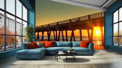 Fishing Pier Wall mural