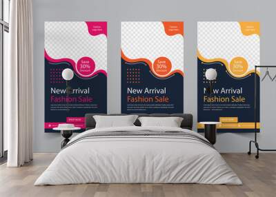 Corporate Roll up Banner Template Wall mural