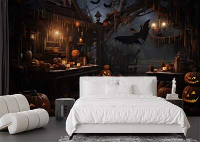 halloween party decorations Wall mural