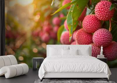 lychee in the garden Wall mural