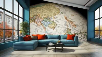 map of southeast asia Wall mural