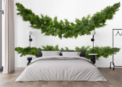 christmas garlands Wall mural