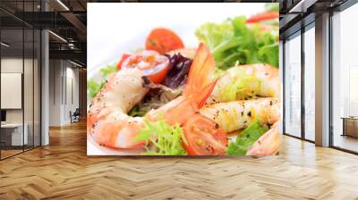 Prawn Salad Wall mural