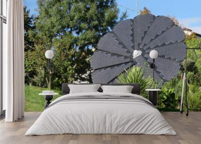 rotating solar panel Wall mural