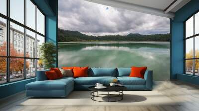 Lake Linow - Sumatra Wall mural